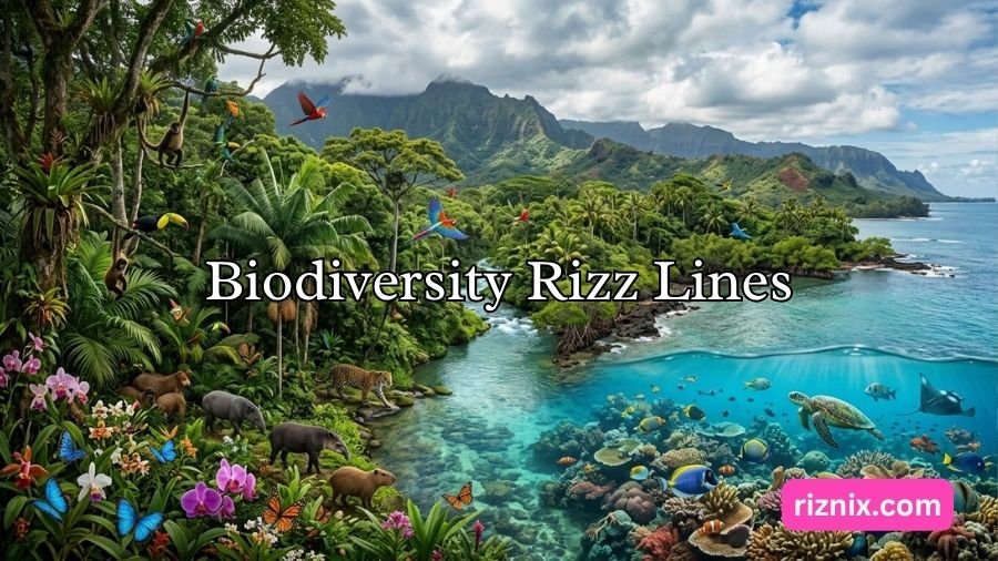 Biodiversity Rizz Lines